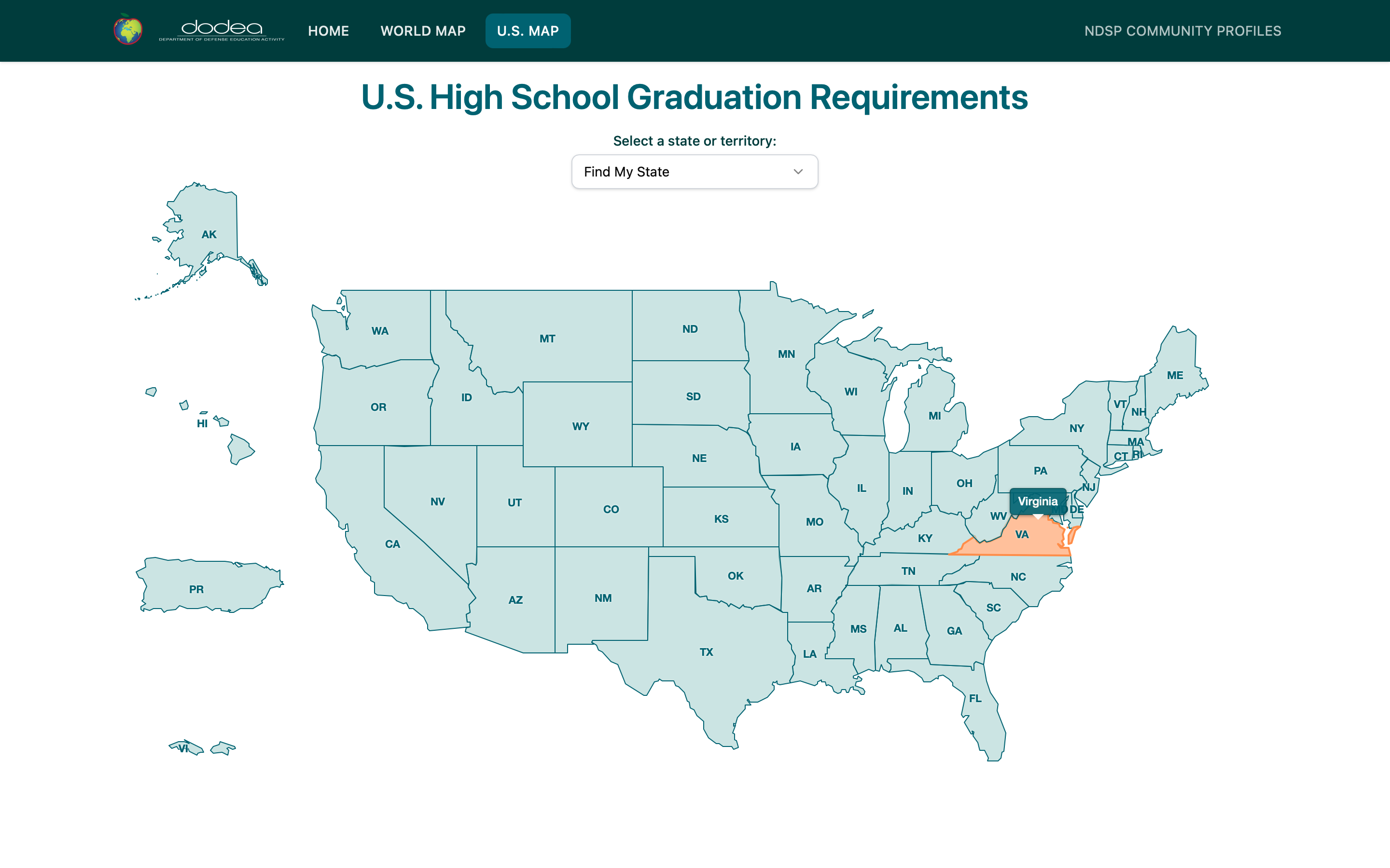 NDSP Maps